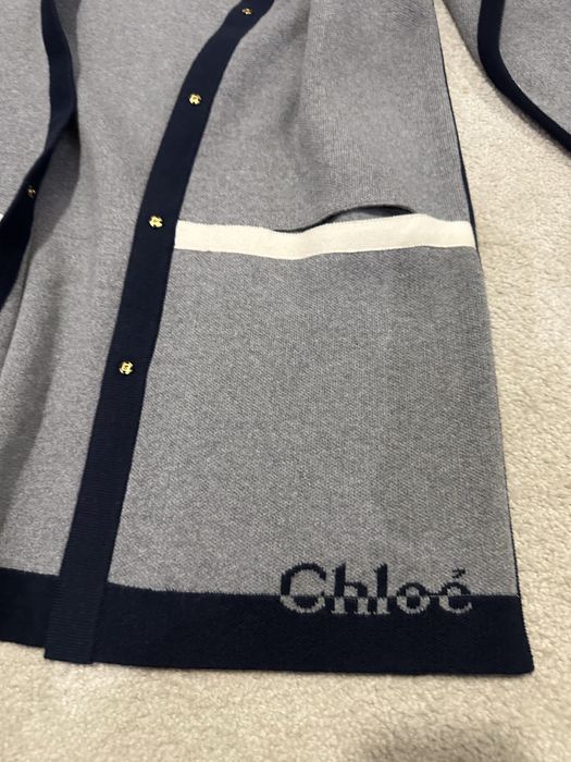 Детско чисто ново есенно яке тип жилетка на Chloe за момиче