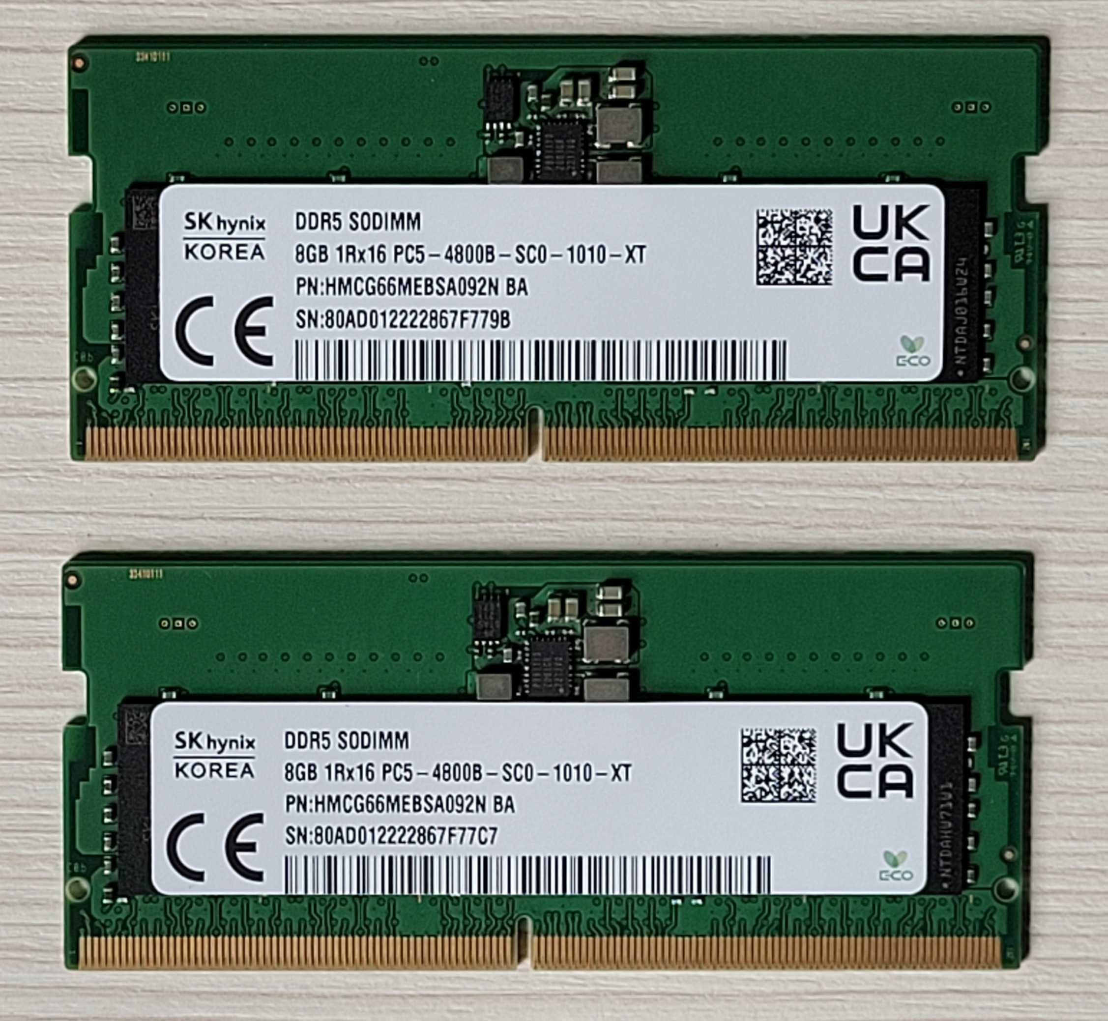 Memorie DDR5 SODIMM 2x8Gb