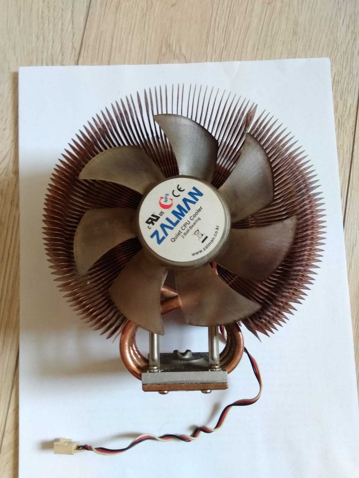 Cooler Zalman Cupru Rysen AM4 AM3 AM3+ FM1 FM2 FM3 92mm vent