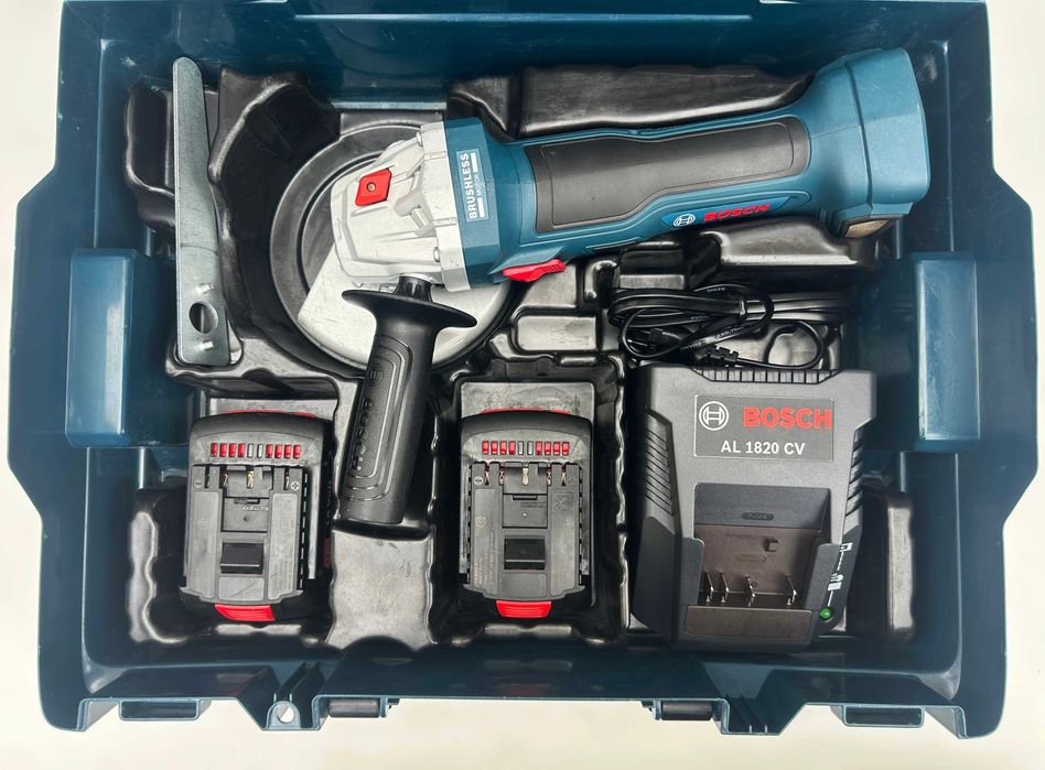 BOSCH GWS 18V-7 - Акумулаторен безчетков ъглошлайф 18V