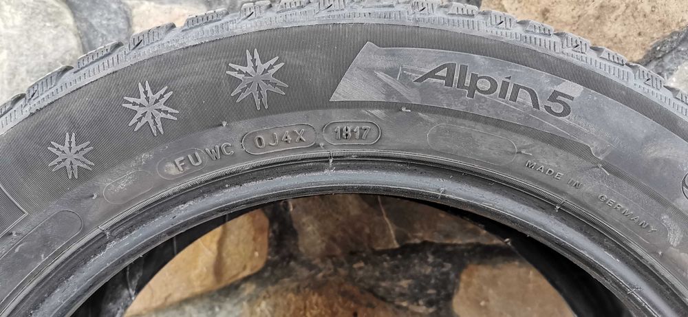 Anvelope SH Michelin Alpin5 - 205 55 R16 - DOT 1817 & 2417