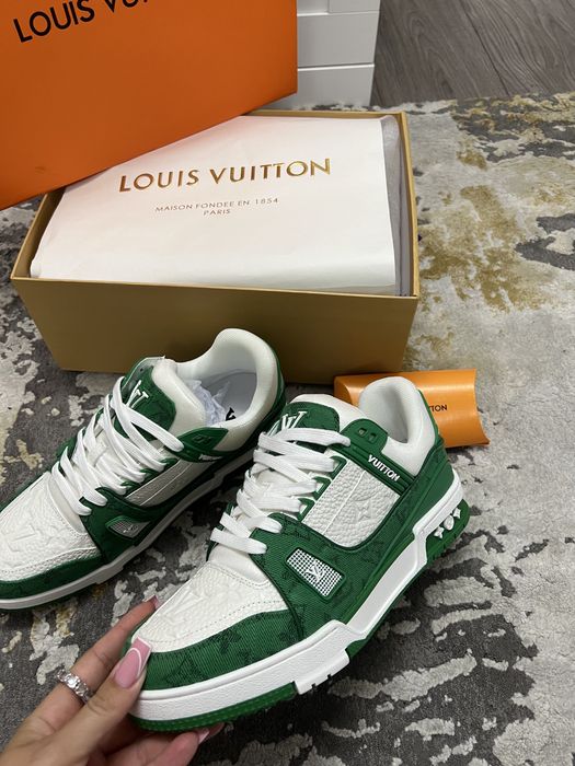 Adidasi Louis Vuitton Trainers ! Piele naturala!Poze reale !