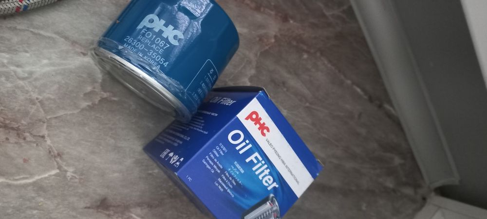 Масляный фильтр на киа хундай