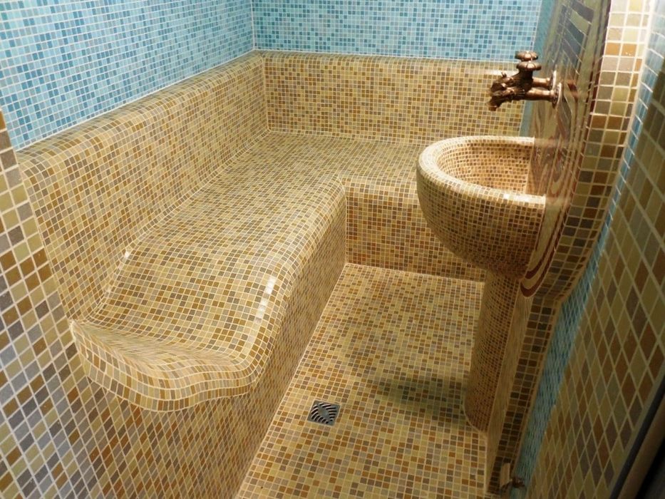 Стройка хаммам турецкая баня финская сауна в Алматы