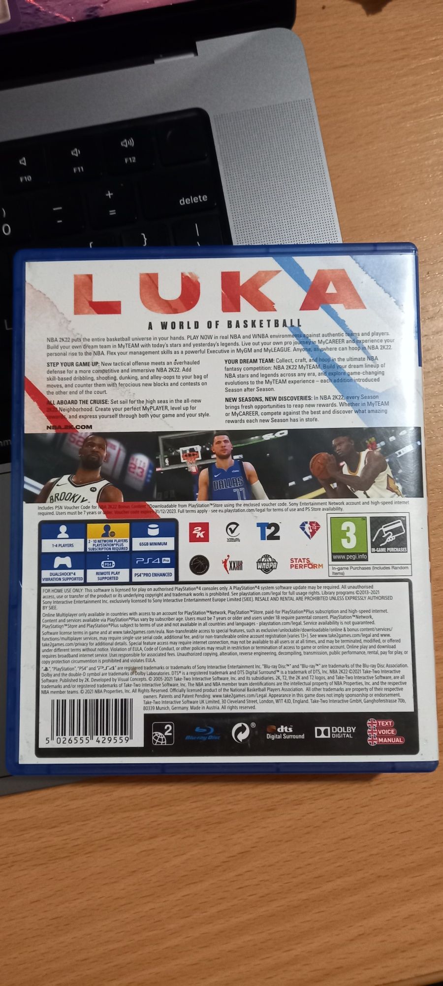 NBA 2K22 для PS4