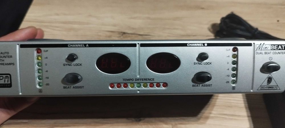 Behringer BPM counter - двоен BPM брояч - като нов