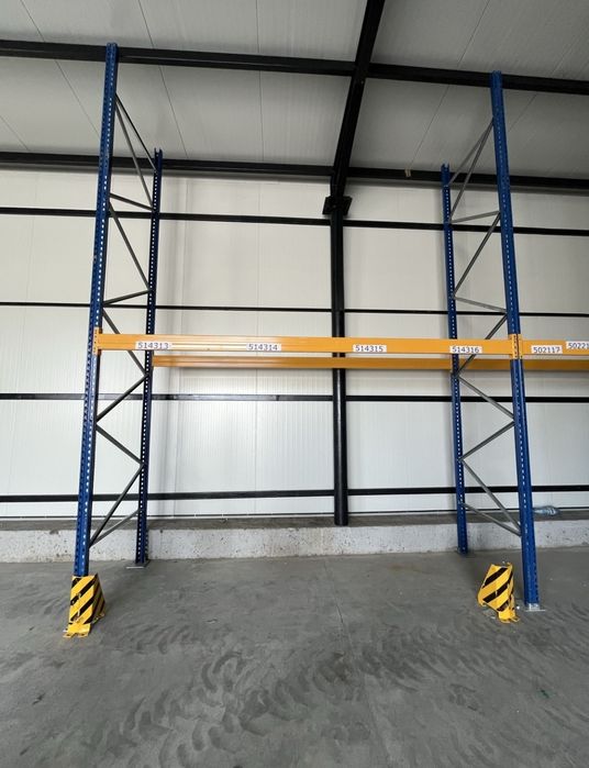 Rafturi metalice industriale depozitare paleti 22x11.7