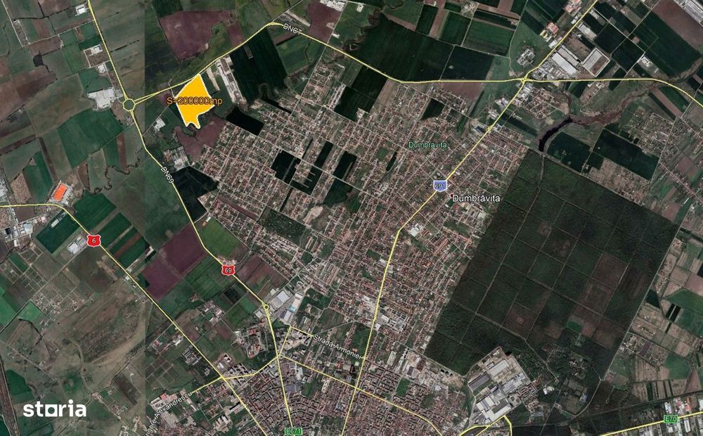 Teren cu PUZ, logistica/industrial, sens giratoriu centura