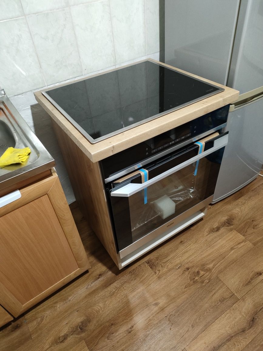 Кухонный шкаф под варочную поверхность и духовой шкаф