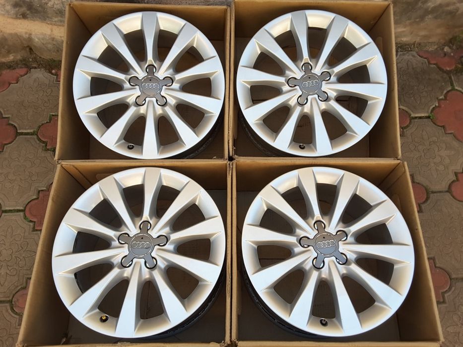 jante aliaj 17; 5x112; originale Audi a4b8,a4 b8,a4b9,a4 b9,A6C7,Q3,Q5