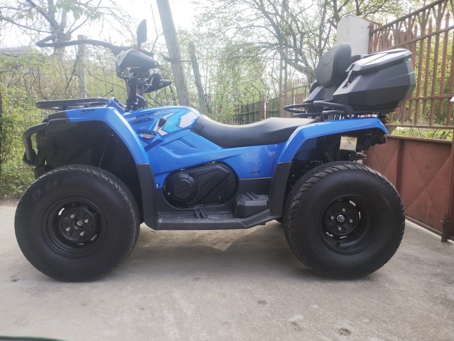 CF Moto 450l t3b schimb cu duster 4x4