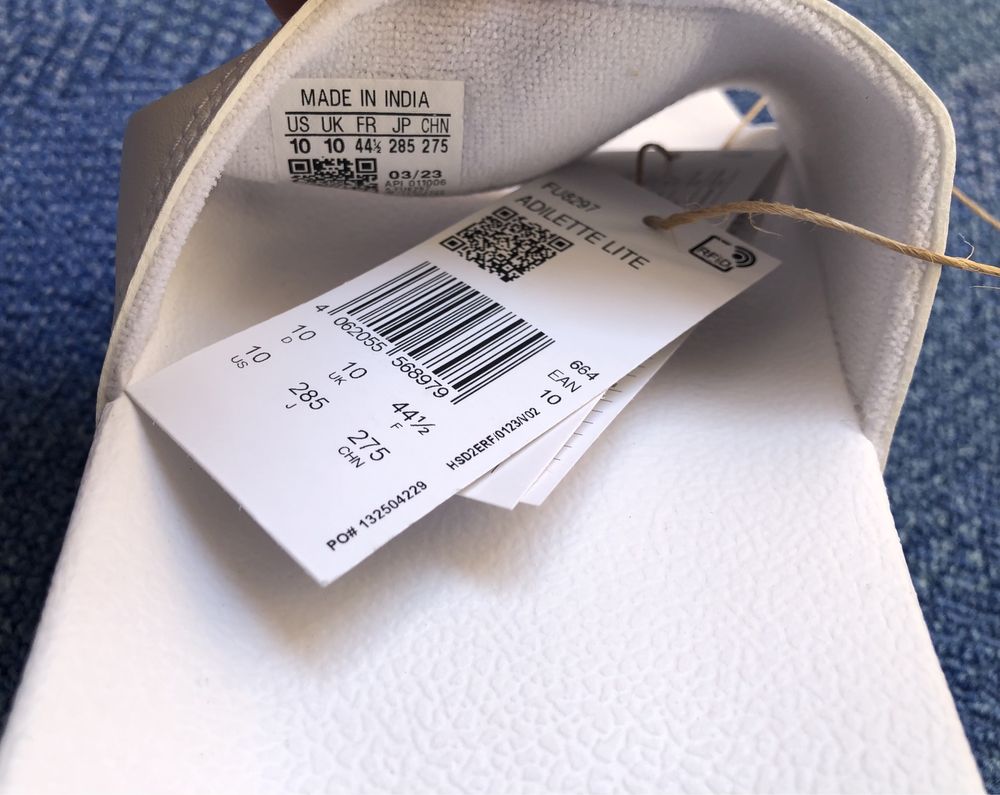 Adidas Adilette Lite ОРИГИНАЛНИ джапанки - 42/27см