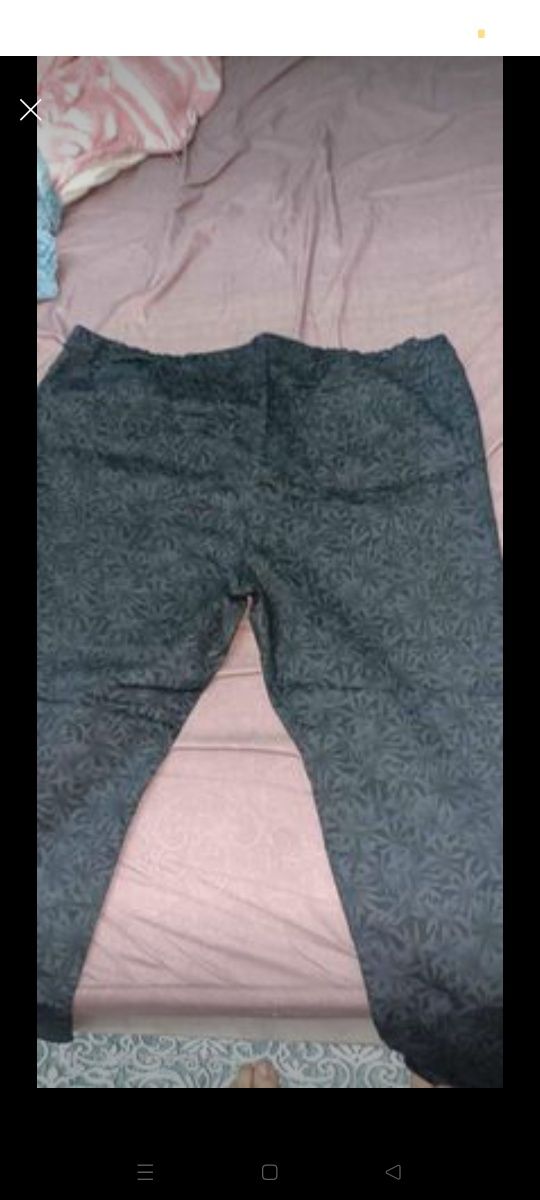 Pantaloni elastici mărime mare 4xl