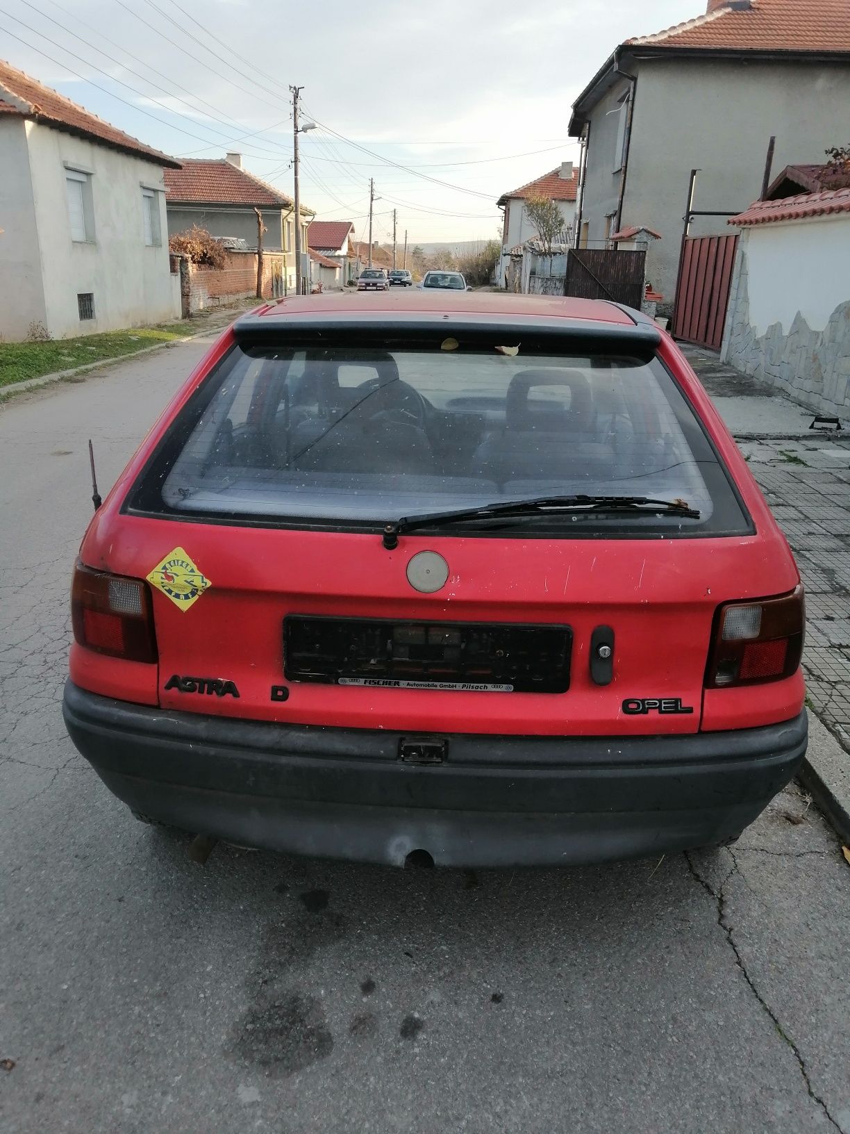 Opel astra isuzo diesel 1,7  1995 НА ЧАСТИ