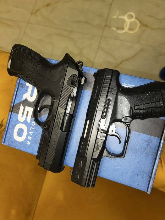 Vând pistol beretta px4 și walter p99 airsoft metal si abs