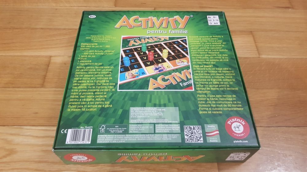 Joc Activity pentru Familie, ca NOU