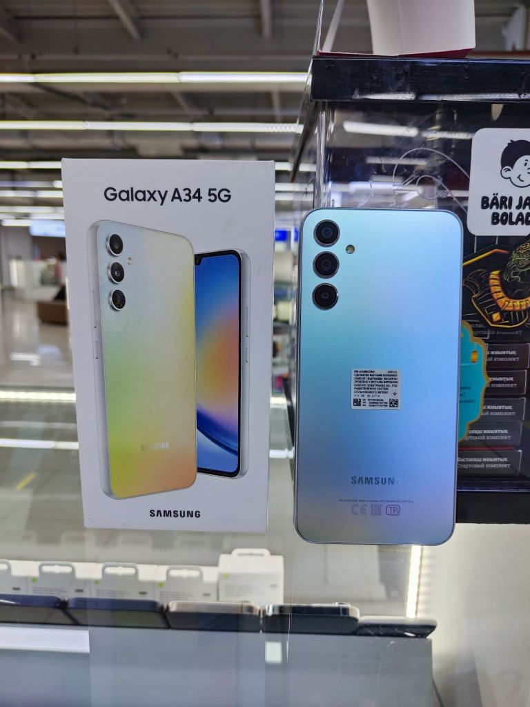 Samsung A34 8/256 gb EAC состояние отличное 85000