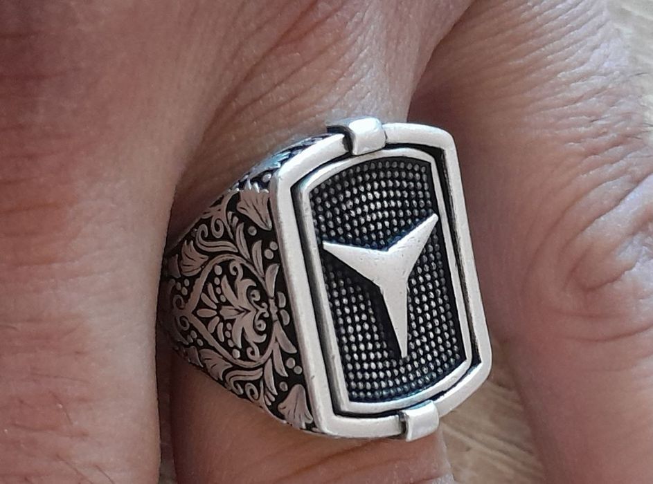 Мужское перстень из Турции заводской