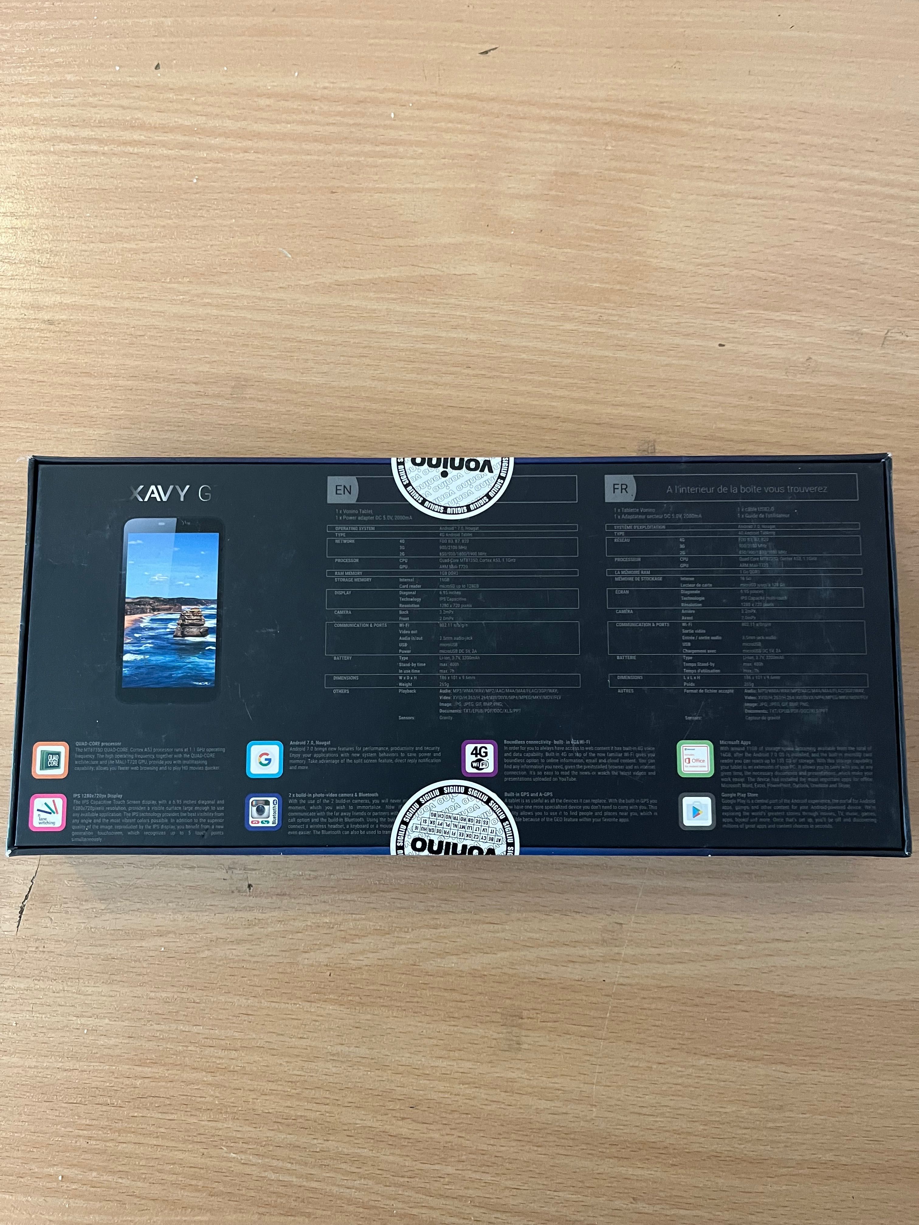 Таблет Vonino Xavy G7, Quad-Core 1.1 GHz, 16 GB, 4G