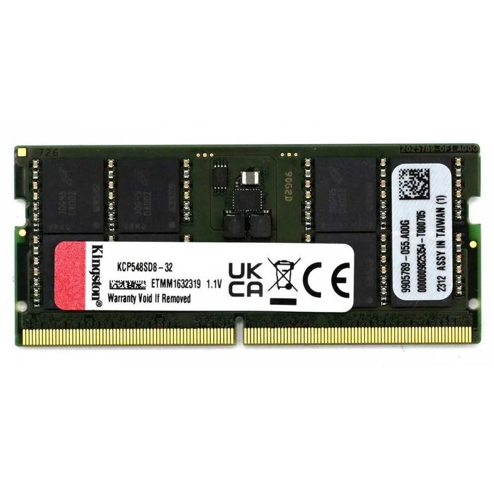 Kingston 32GB DDR5 4800MHz CL40 KCP548SD8-32 – ca noua, testata