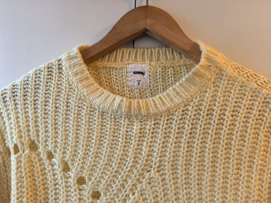 Pulover moale, tricotat, oversize cu model, măsura S