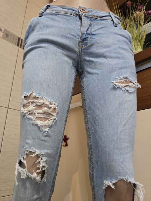 Pantaloni blugi dama skinny Terranova