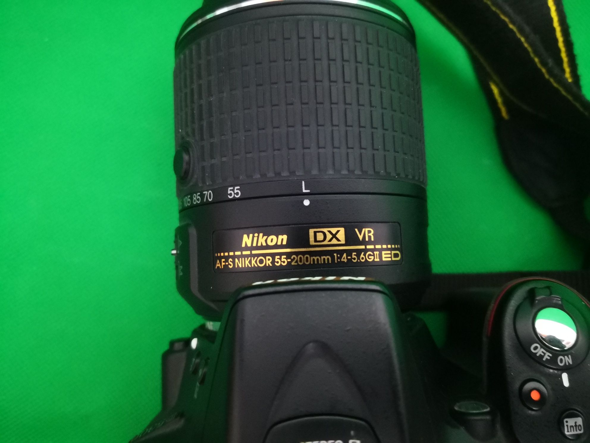 Nikon d5300+obiectiv 18-55 vr gII+55-200 vr II ED