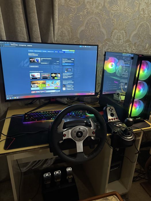 Logitech g25 Rull pedal sotiladi