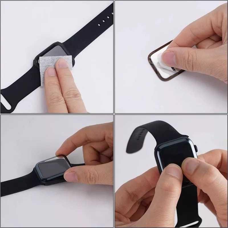 9D Стъклен Протектор за Apple Watch iWatch 38 40 42 44 стъкло 4 5 6 3