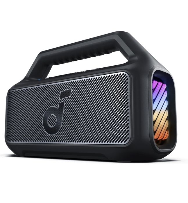 Boxa portabila Anker Soundcore Boom 2, 80W, BassUp 2.0, IPX7, Lumini R
