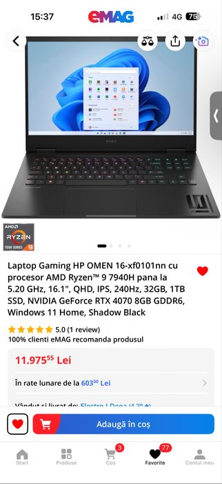 Laptop gaming 2k 240 hz 4070