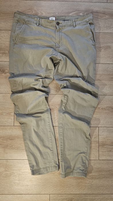 Pantaloni chino Jack & Jones Marco, crem casual, marimea 36,Xxl