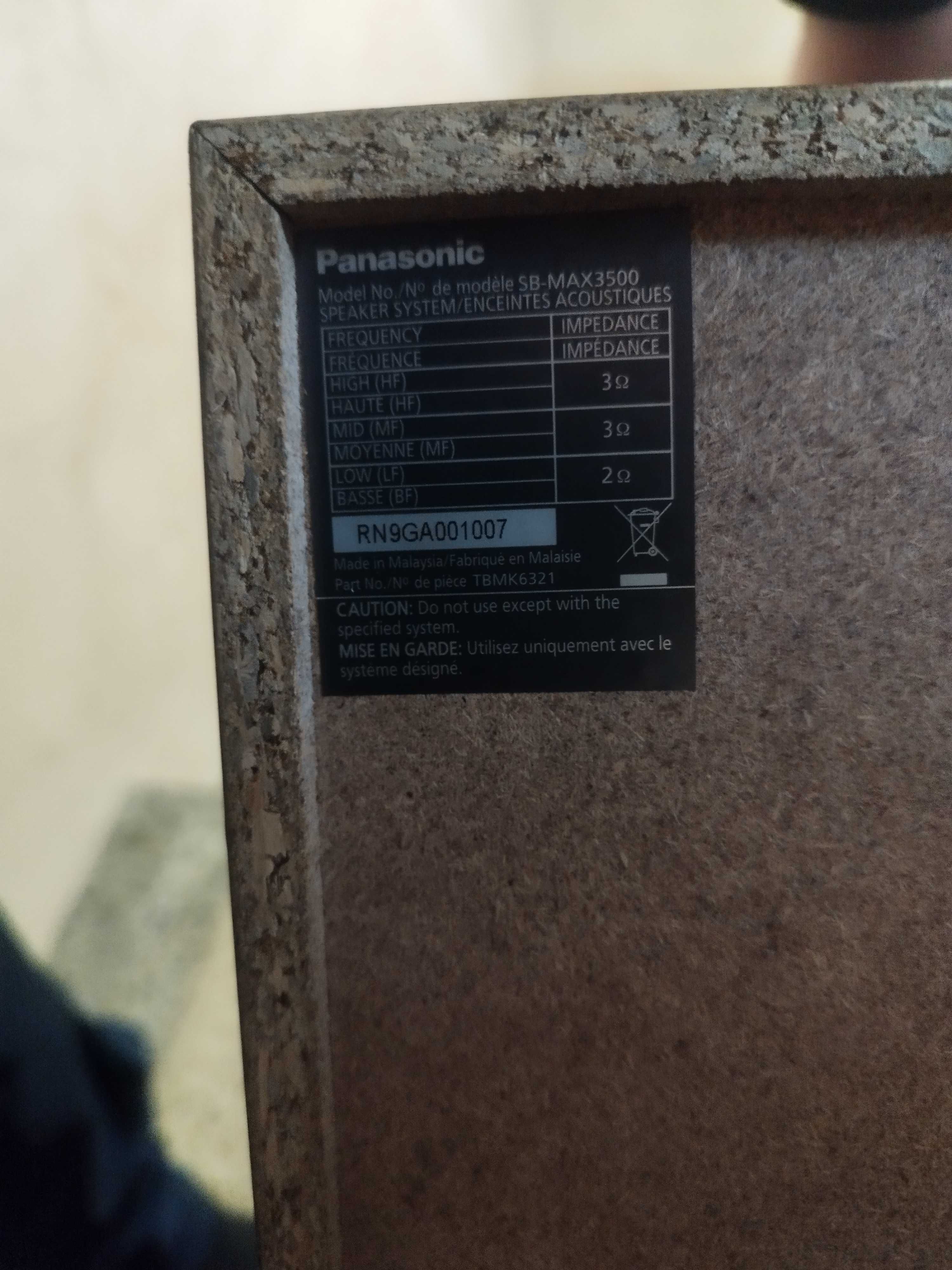 Panasonic Max 3500
