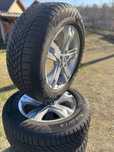 Set Roti Jante Mercedes GLK GLC SUV 7.5j 235 60 17 anvelope m+s ca noi