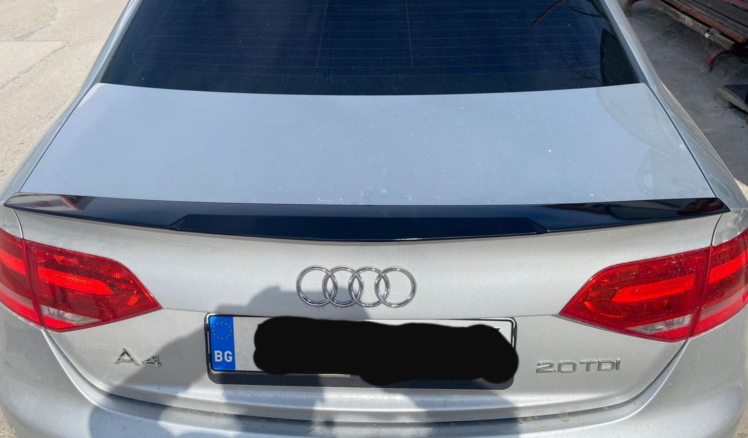 Ауди А4 Б8 Спойлер за багажник / Audi A4 B8 Spoiler