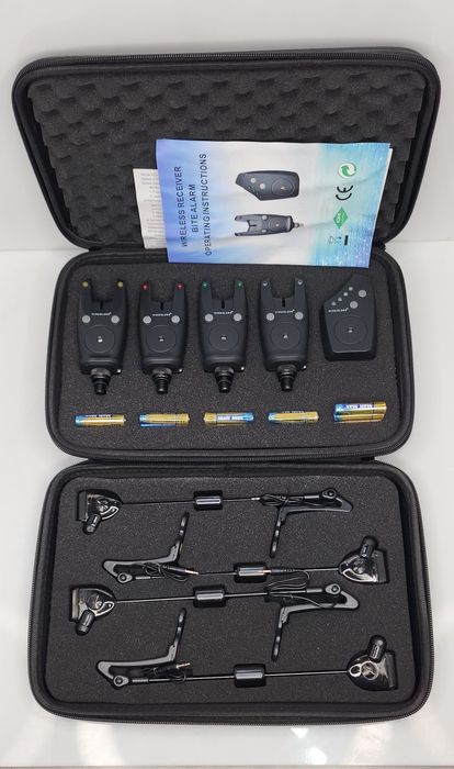 Set pescuit avertizori plus swingeri Wind Blade
