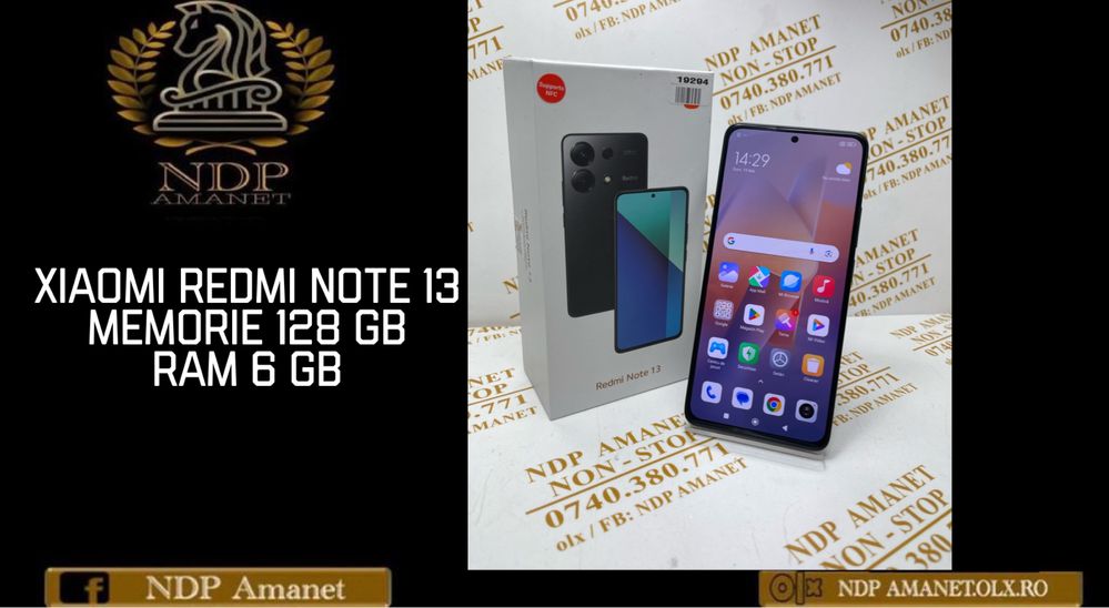 NDP Amanet NON-STOP Calea Vitan Nr.121 Xiaomi Redmi Note 13 (19294)
