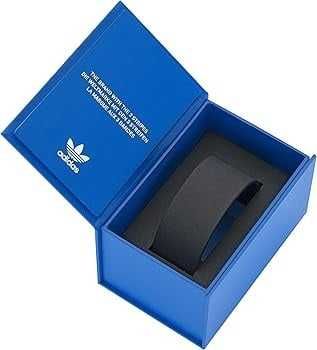 Ceas barbatesc,Adidas,40mm,cauciuc natural/inox,albastru/negru,sigilat