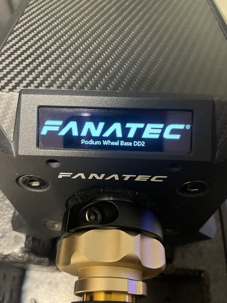 Fanatec DD2 QR1 + kill switch + Front wheel mount TREQ 580mm