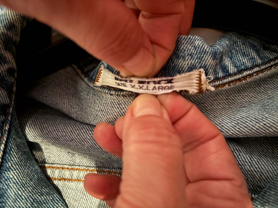 Vintage мъжко дънково яке Red Rock XXL