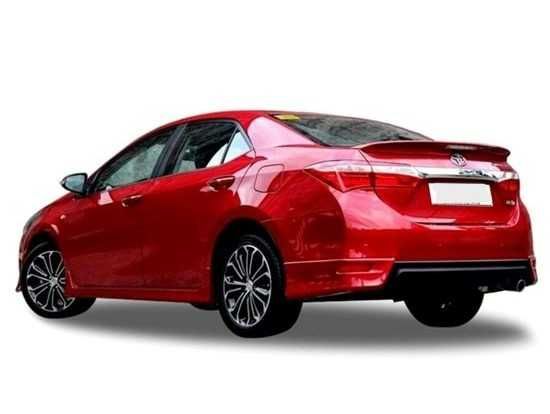 тойота корола добавка за задната броня / toyota corolla