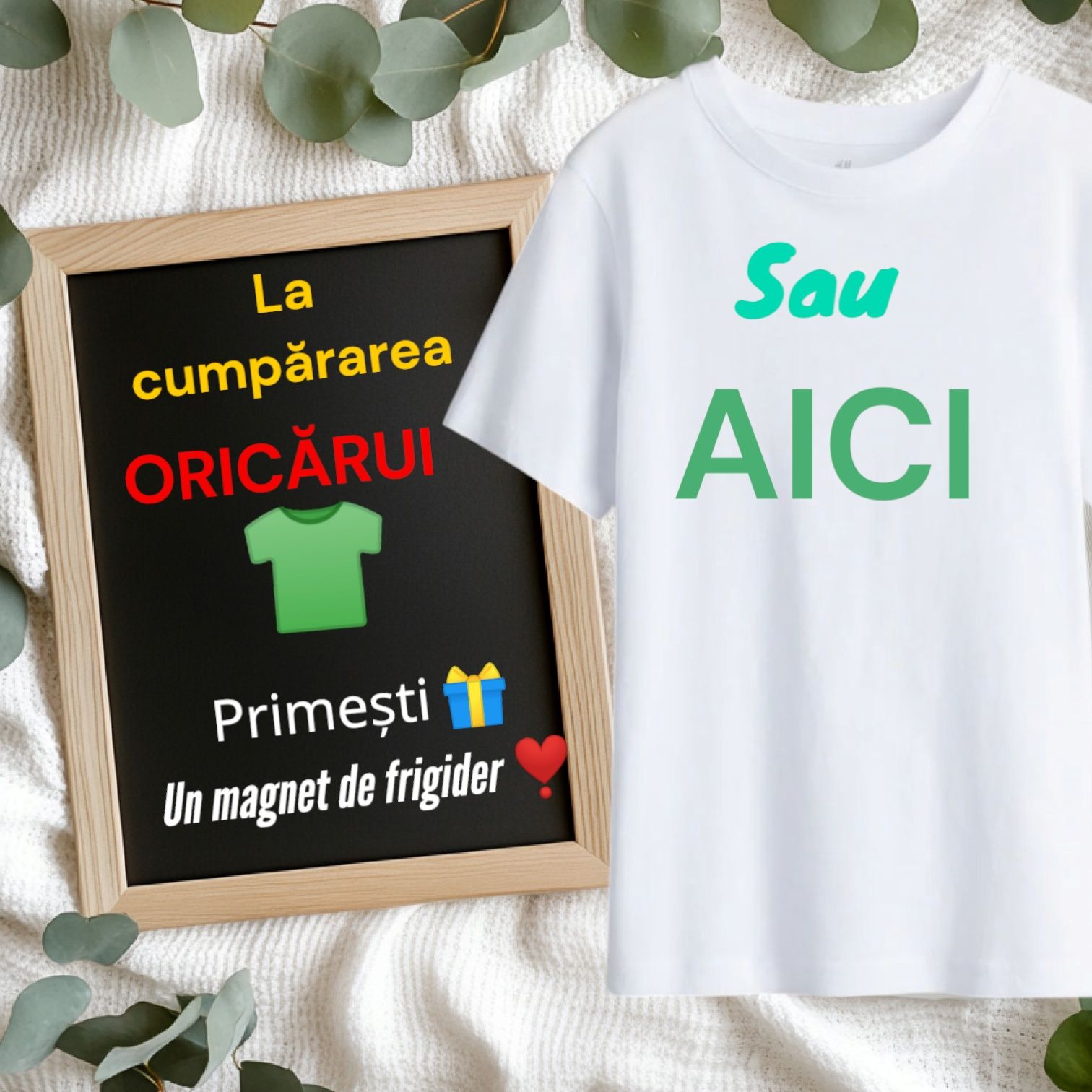 Tricouri personalizate plus cadou