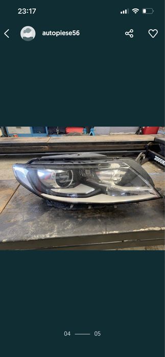 Far faruri stanga dreapta xenon volkswagen passat cc 2014 dezmembrari