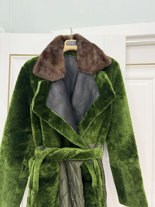 Срочно! Двухстороняя дубленка размер 50-52