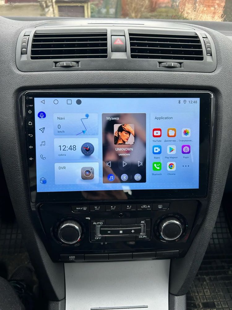 Navigatie android Skoda Octavia 2 4gb SIM OctaCore CarPlay GPS LTE