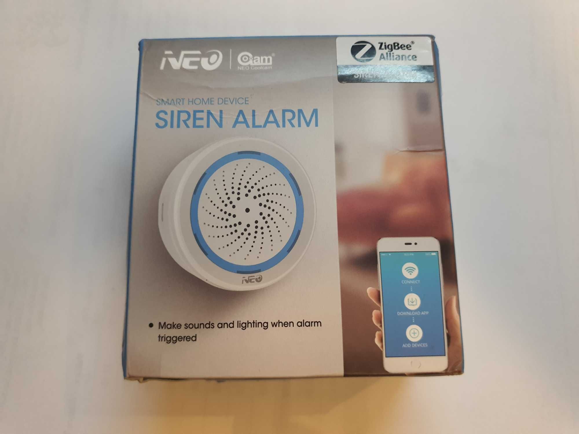 Sonerie Sirena Alarma Wifi Zigbee Tuya Zigbee2Mqtt Home Assistant