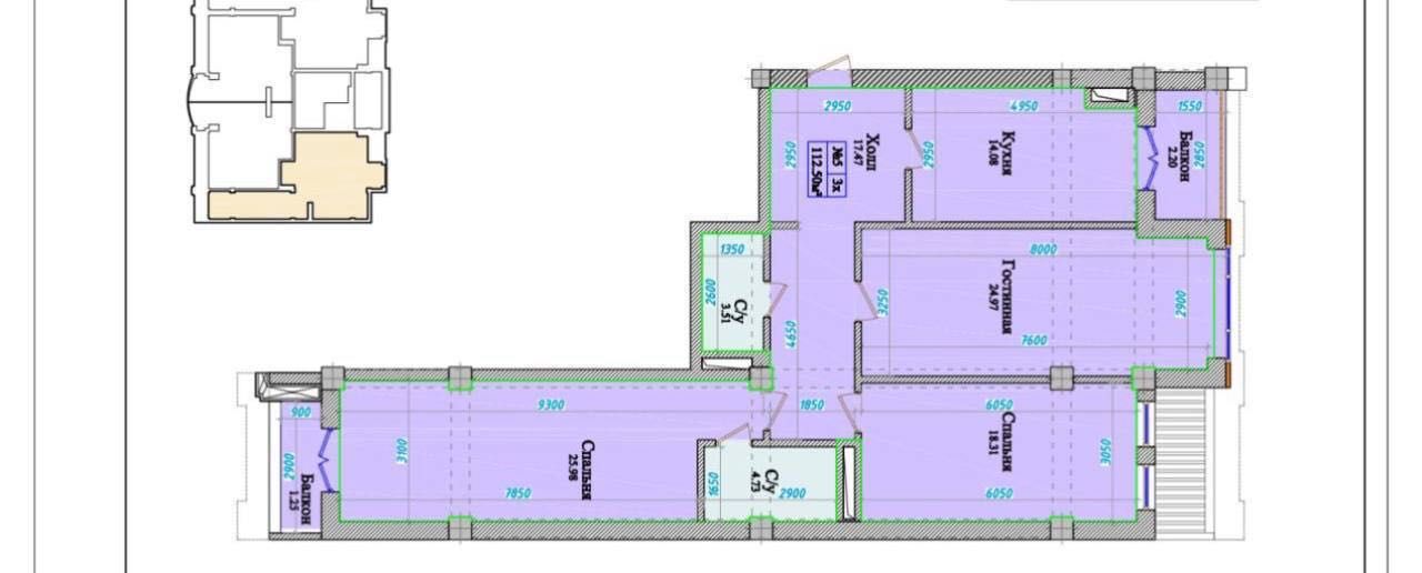 Yakkasaray City Mall Продается 3 комнатная коробка Шота Руставели