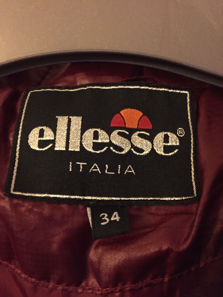 Зимно яке Ellesse в бордо