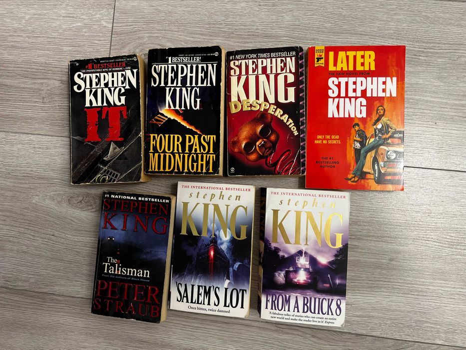 Colecție Stephen King în engleză – hardcover + ediții speciale – LOT