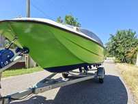 Barca Angelo Molinari 475 cu motor Evinrude 40 CP